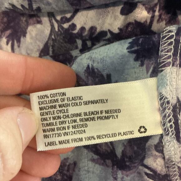 Universal Thread Womens Tiered Midi Dress Size 3X Purple Floral Peasant Cottage - Picture 12 of 12